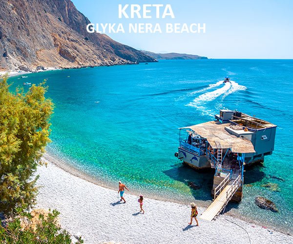 Kreta - Glyka Nera Beach