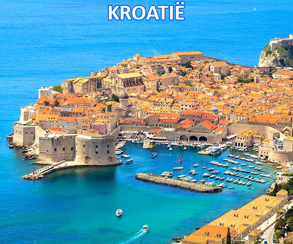 Kroatië – Dubrovnik oude stad en haven