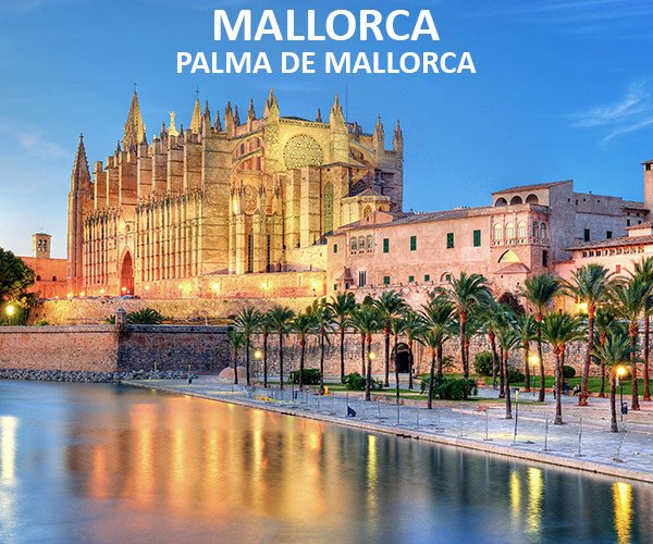 Gotische kathedraal La Seu in Palma de Mallorca