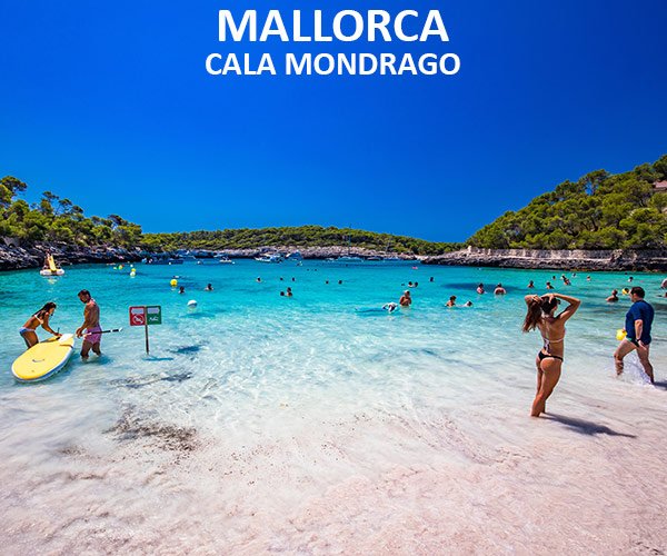 Mallorca – kustlijn met kristalhelder water