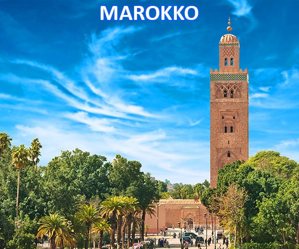 Marokko Marrakesh – Koutoubia moskee