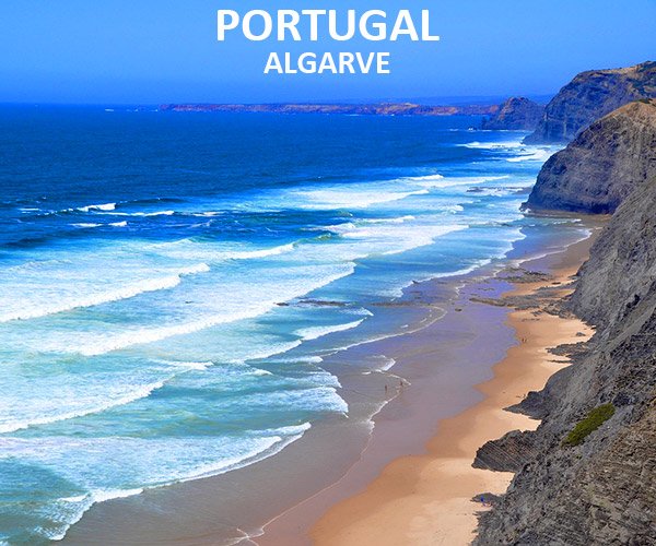 Portugal Algarve – wilde kust met kliffen