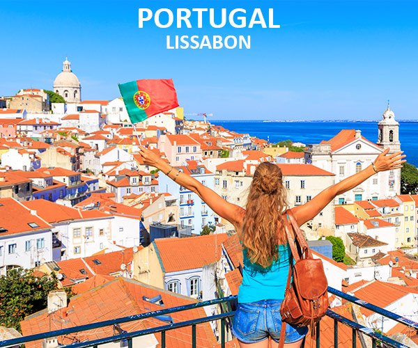 Portugal Lissabon – uitzicht over de stad