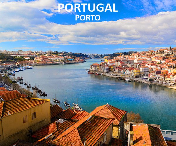 Portugal Porto – Douro rivier en Ribeira wijk