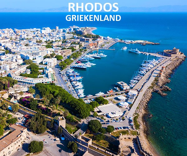 Rhodos – middeleeuwse stad en haven