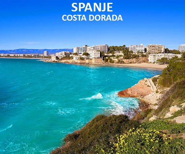Spanje Costa Dorada – kustlijn bij Salou