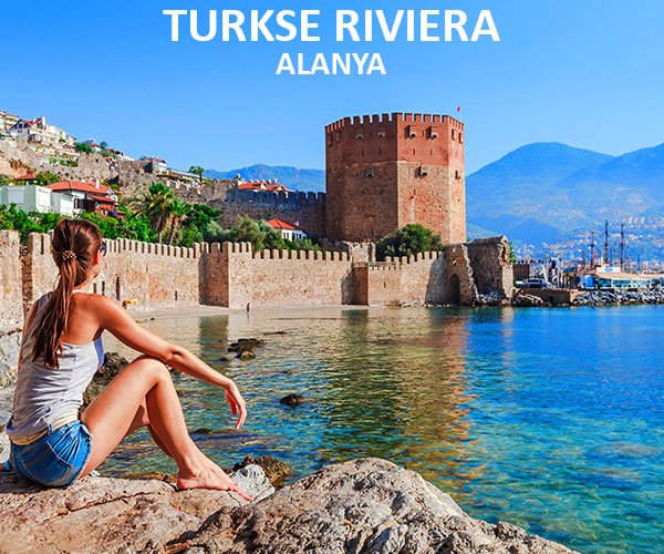 Turkse Riviera Alanya – Rode Toren en haven
