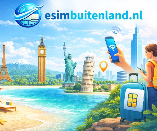 eSIM Buitenland – Goedkope data op vakantie